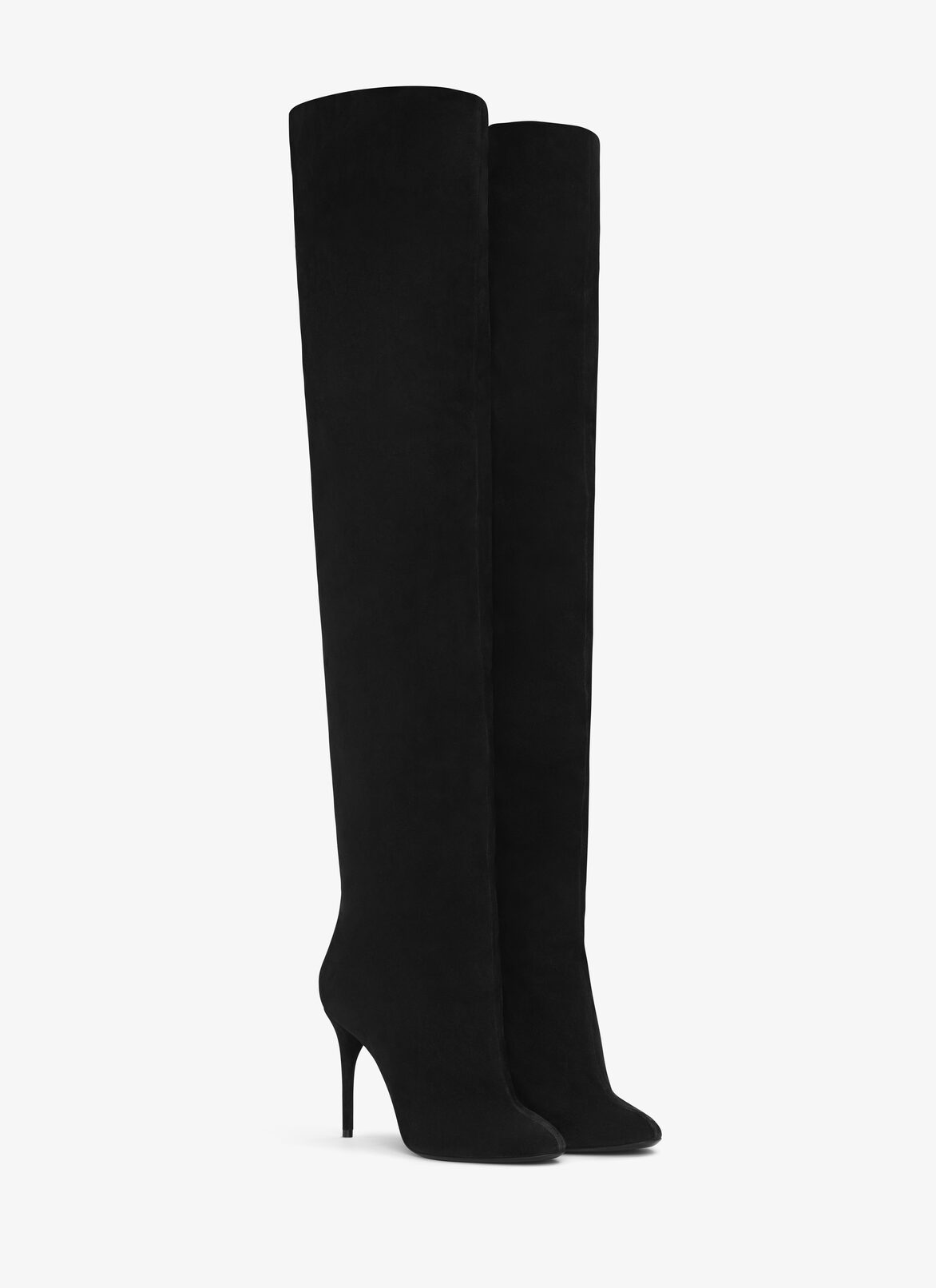 DECOLLETE CUISSARDES IN SUEDE CALFSKIN ALAÏA BLACK DECOLLETE CUISSARDES IN SUEDE CALFSKIN